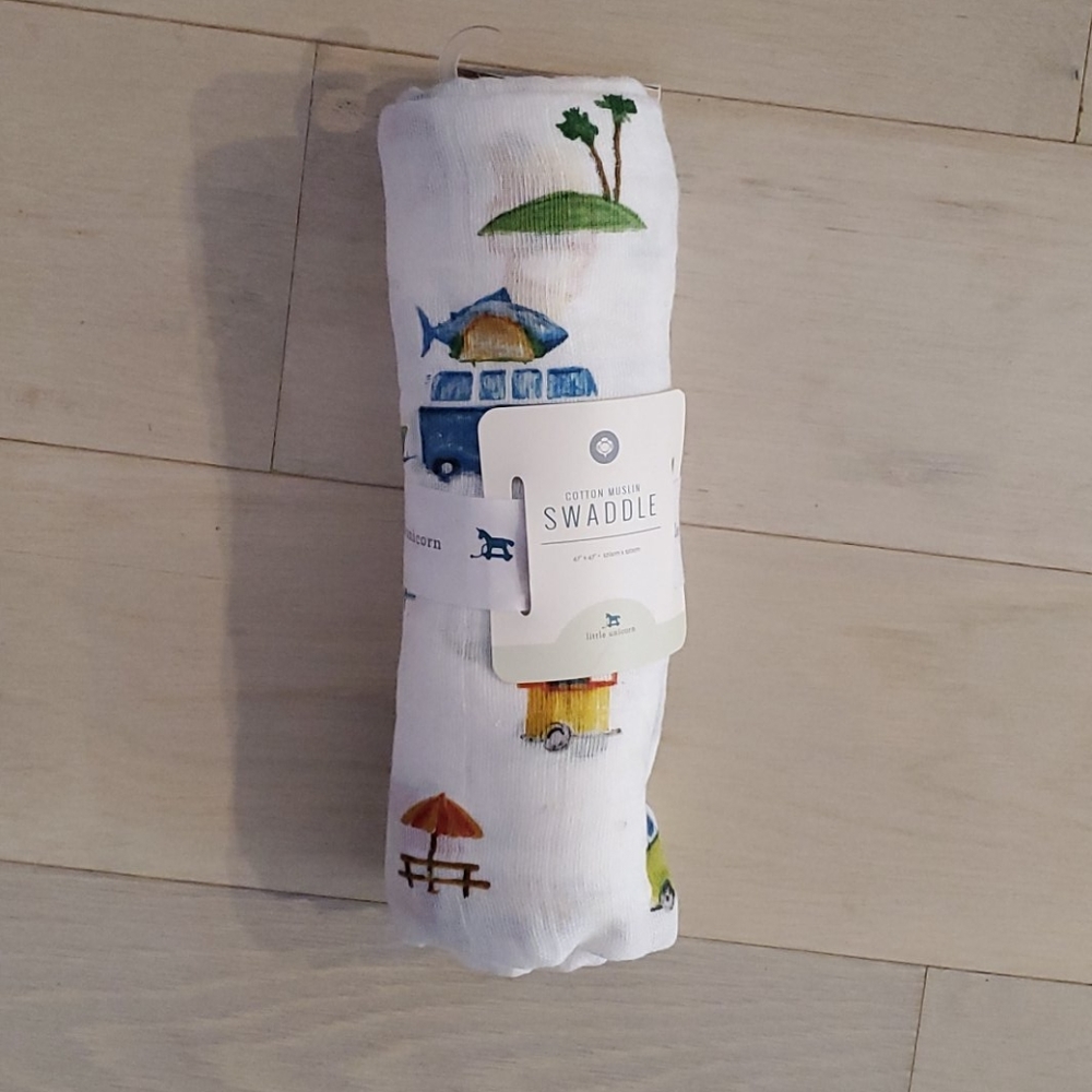 Fishing themed swaddle